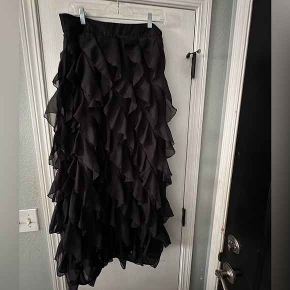 ANTHROPOLOGIE➕Sasha Ruffled Skirt - Picture 6 of 8